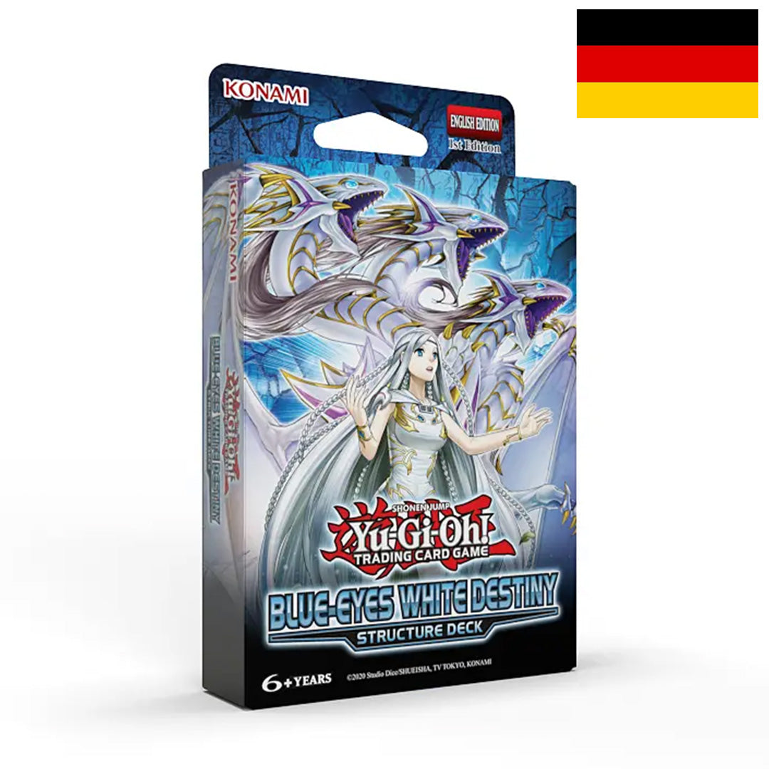 Blue Eyes White Destiny – Yu-Gi-Oh! Structure Deck - 1st Edition - 🇩🇪 Deutsch CoolUp Cards